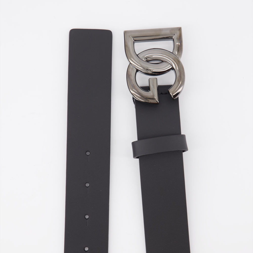 Belts DG Belt Dolce & Gabbana Black Man