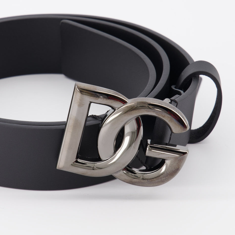 Belts DG Belt Dolce & Gabbana Black Man