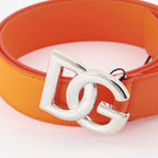 Belts DG Belt Dolce & Gabbana Orange Man