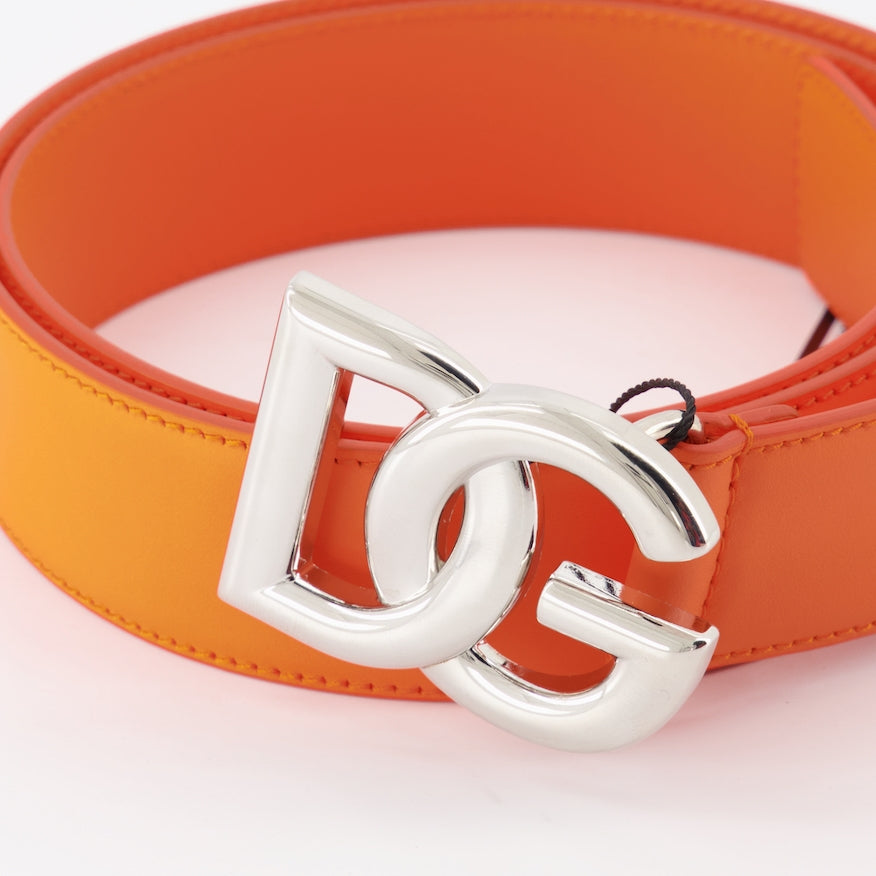 Belts DG Belt Dolce & Gabbana Orange Man