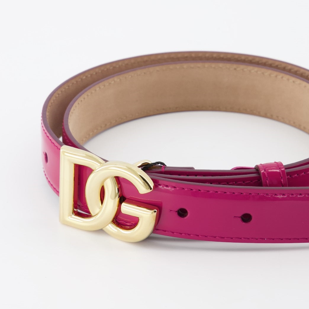 Belts DG Belt Dolce & Gabbana Pink Women