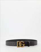 Belts DG Belt Dolce & Gabbana Black Man