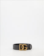 Belts DG Belt Dolce & Gabbana Black Man