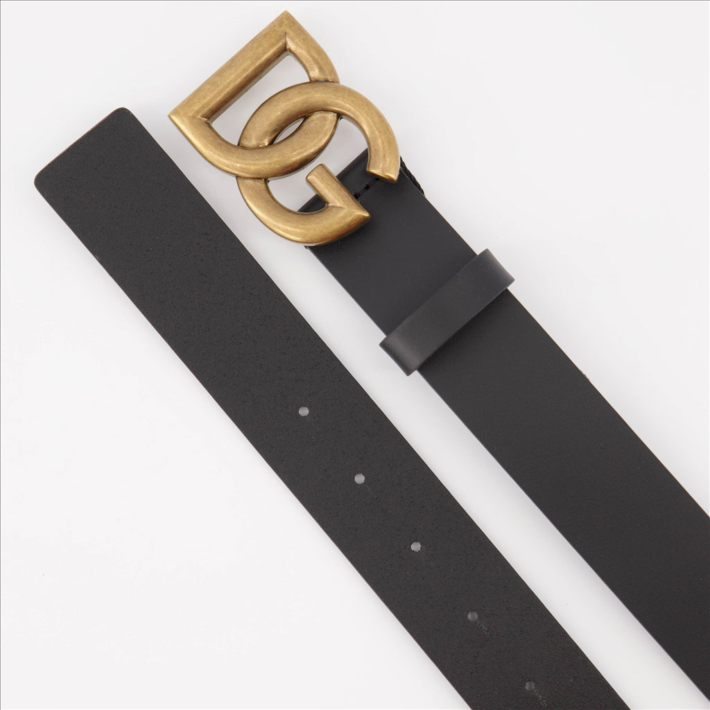 Belts DG Belt Dolce & Gabbana Black Man
