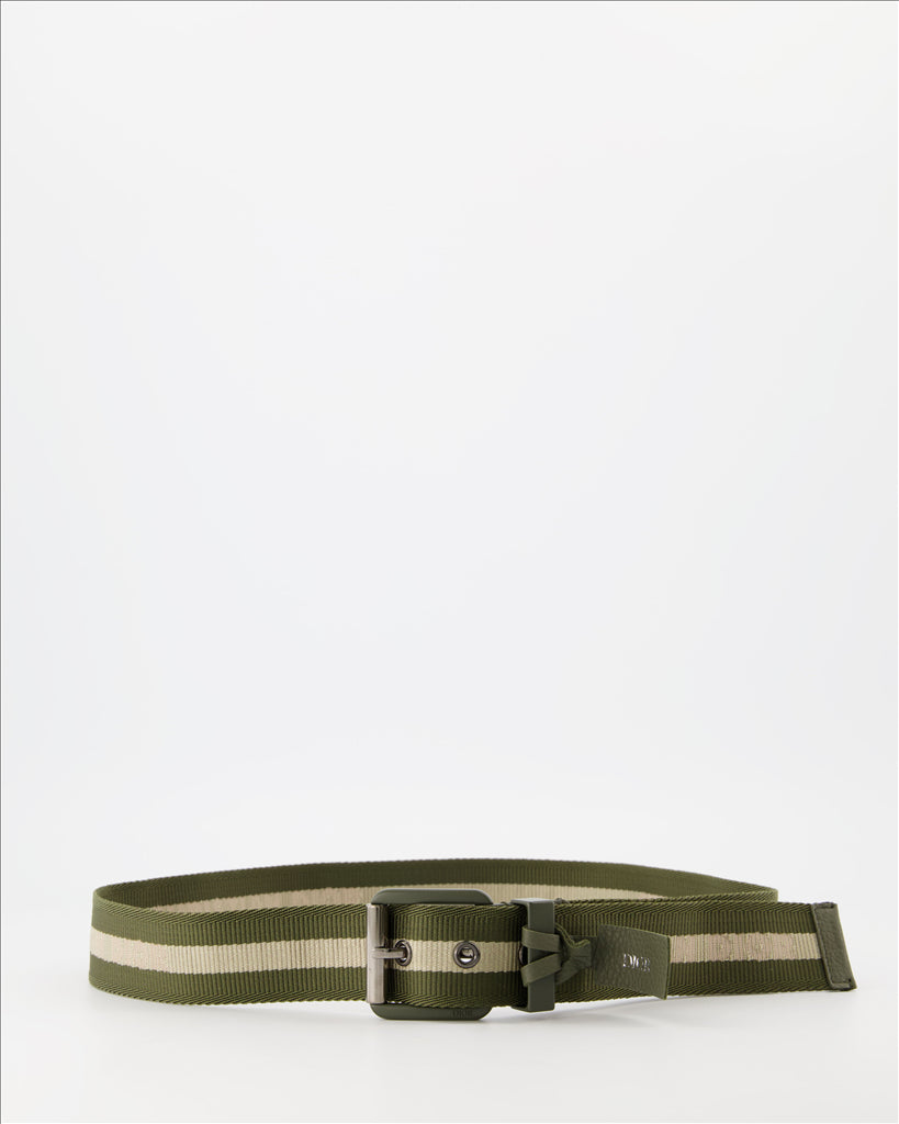 Belts Nylon belt Dior Green Man