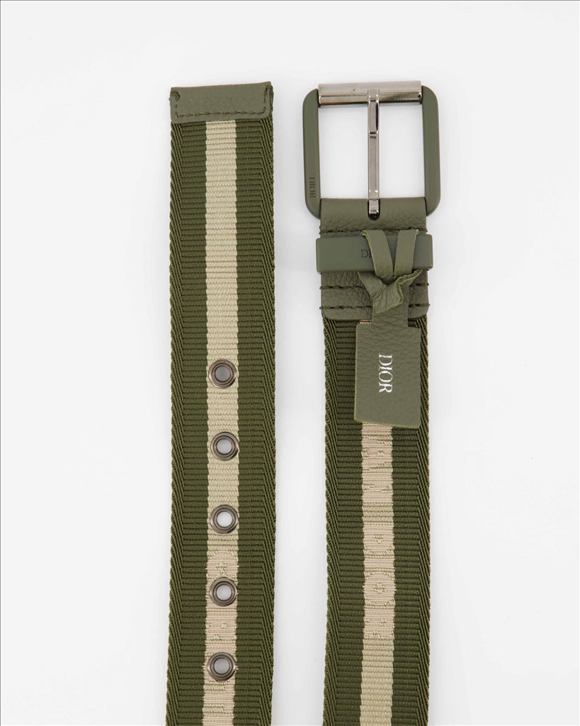 Belts Nylon belt Dior Green Man