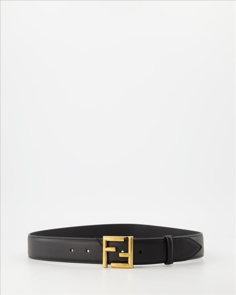 Ceintures Ceinture FF Fendi Noir Femme