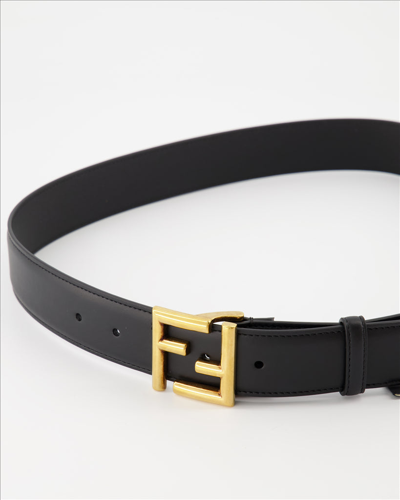 Ceintures Ceinture FF Fendi Noir Femme