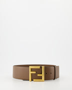 Cintos Ceinture FF Fendi Marrom Femme
