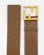 Cintos Ceinture FF Fendi Marrom Femme