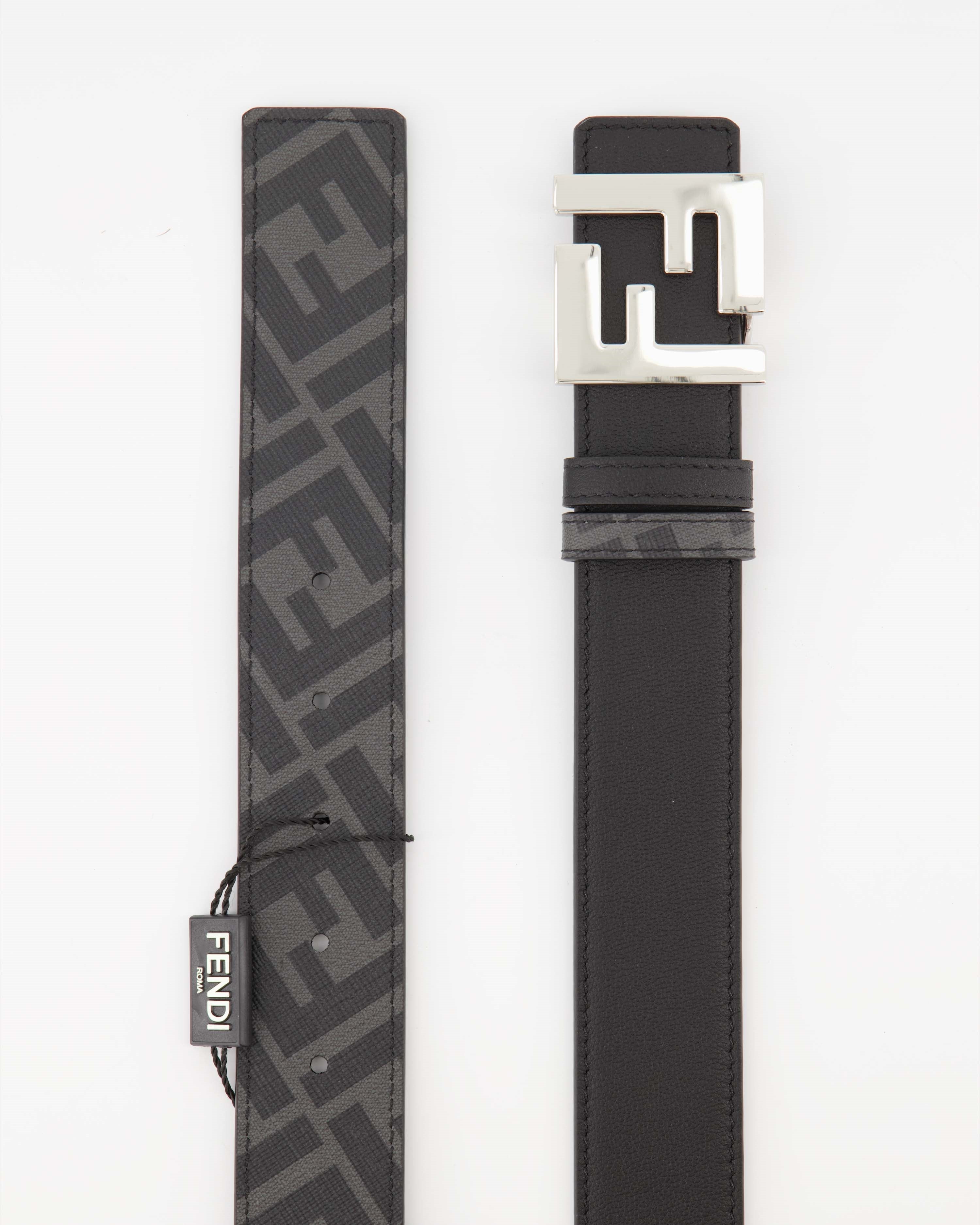 Ceintures Ceinture FF Fendi Noir Homme