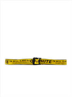 Petite maroquinerie Ceinture Industrial Off-White Jaune Homme