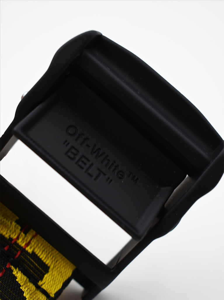 Petite maroquinerie Ceinture Industrial Off-White Jaune Homme