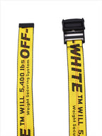 Petite maroquinerie Ceinture Industrial Off-White Jaune Homme
