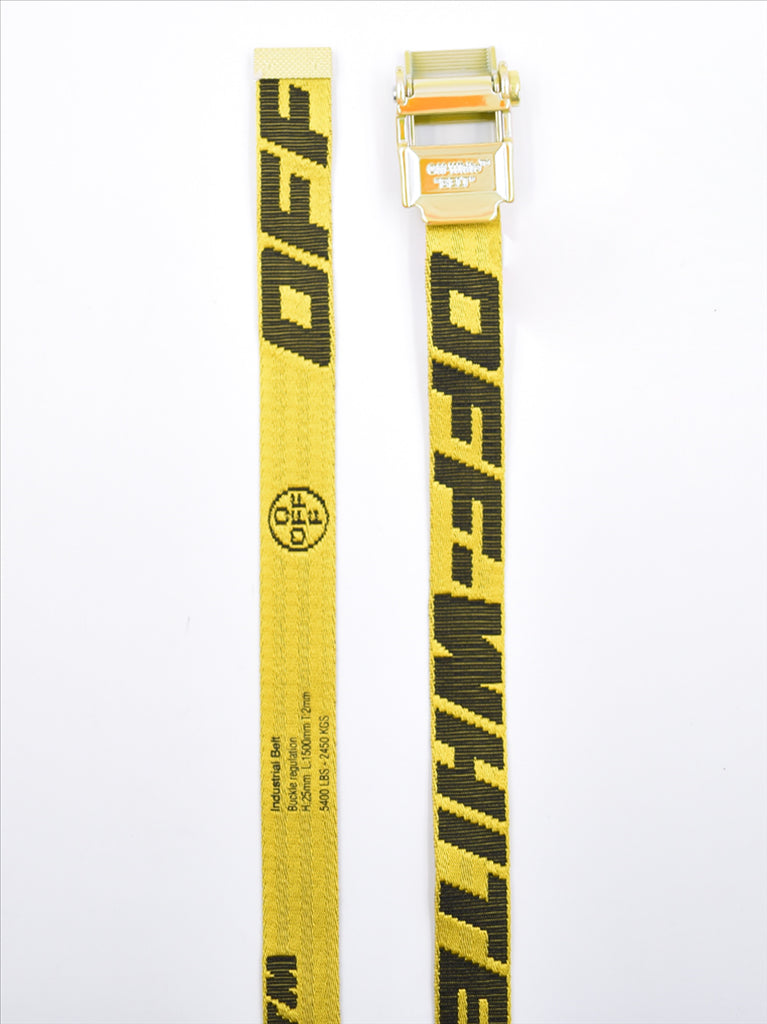 Ceintures Ceinture Industrial mini 2.0 Off-White Jaune Homme