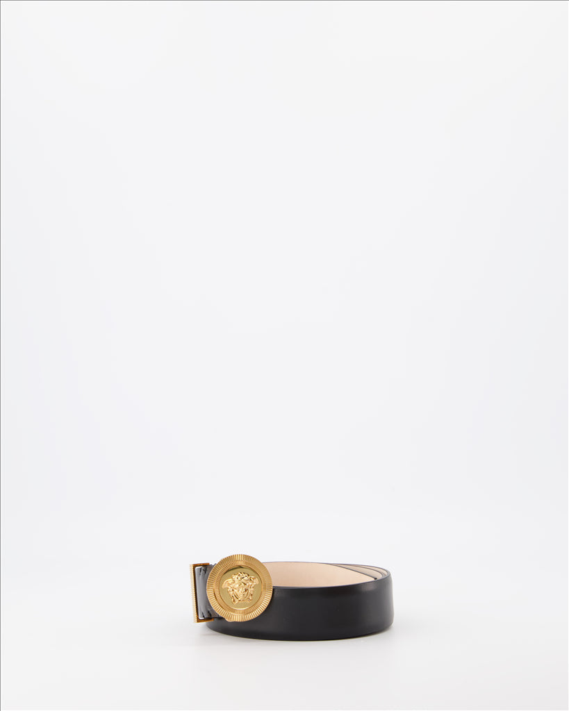 Ceintures Ceinture Medusa Biggie Versace Noir Femme