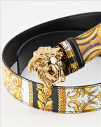 Cintos Ceinture Medusa Versace Preto Homme