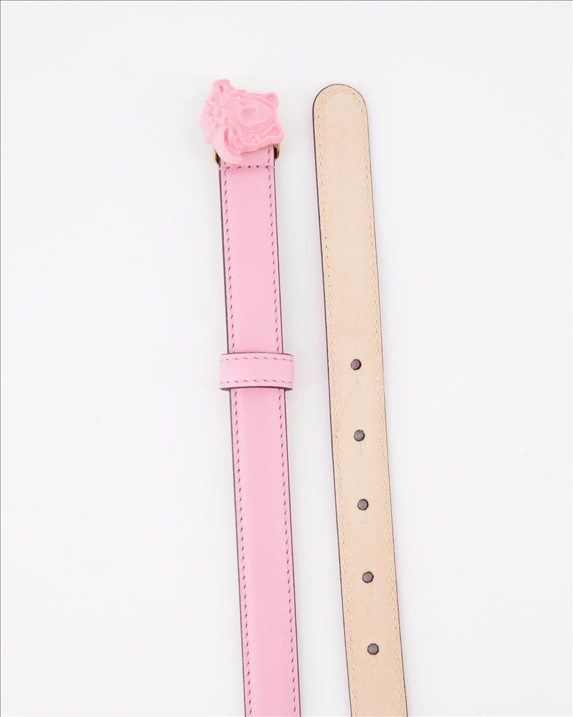 Cinturones Ceinture Medusa Versace Rosa Femme