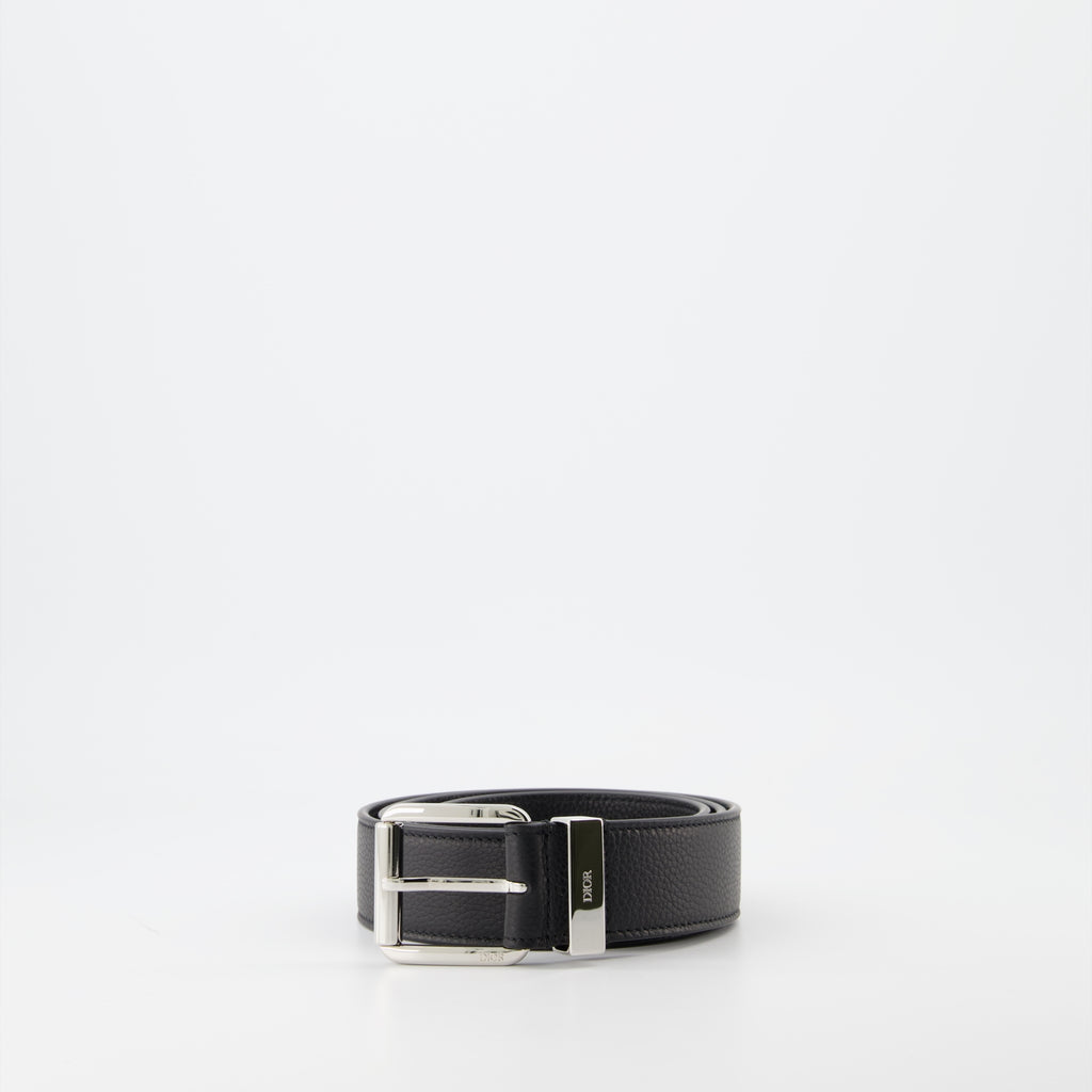 ベルト グレインレザーベルト Dior 黒 男