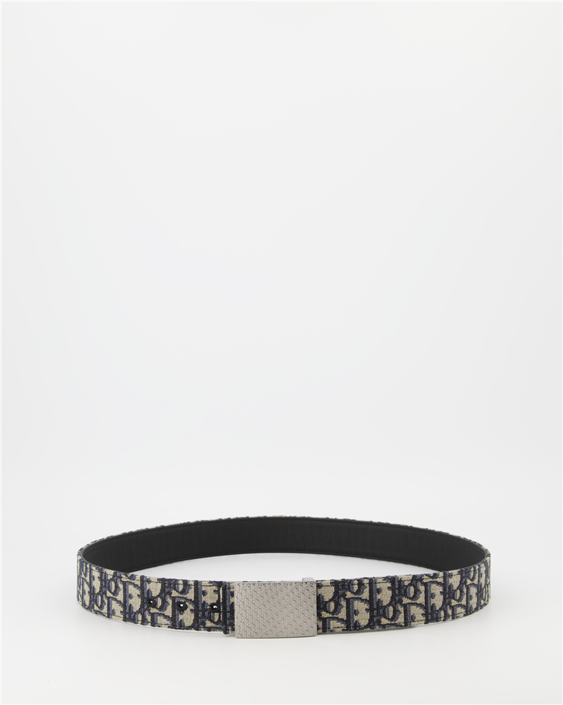 Cinturones Ceinture Oblique Dior Beige Homme