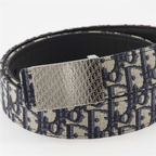 Cinturones Ceinture Oblique Dior Beige Homme
