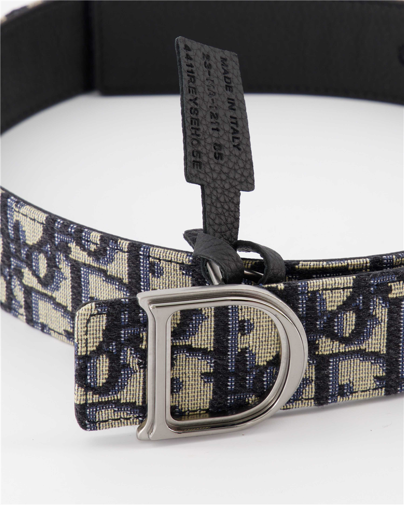 Ceintures Ceinture Oblique Dior Multicolore Homme