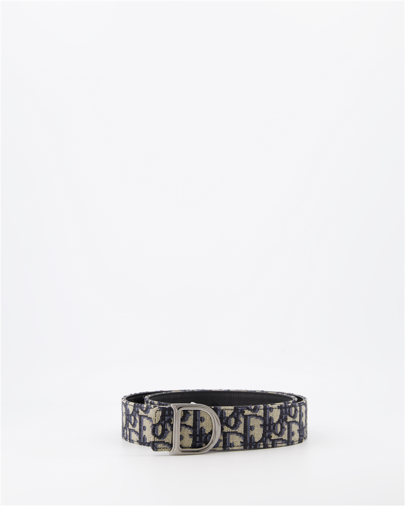 Ceintures Ceinture Oblique Dior Multicolore Homme