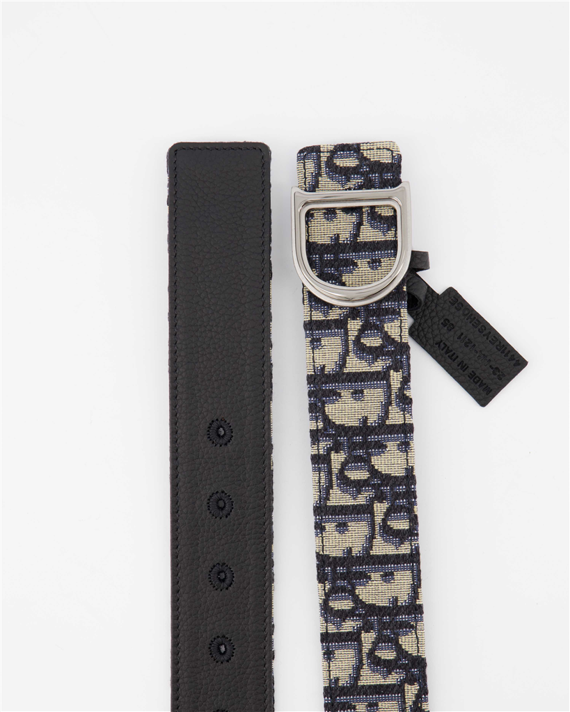 Ceintures Ceinture Oblique Dior Multicolore Homme