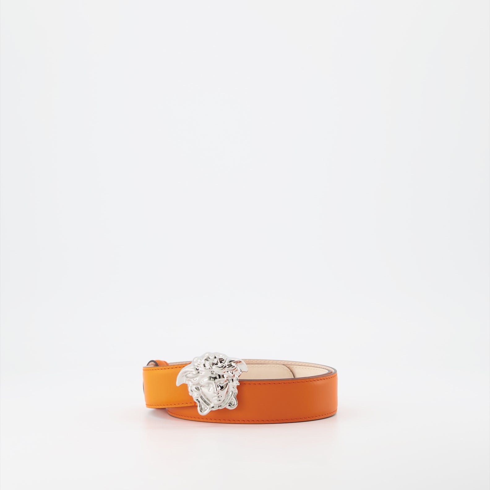 Ceintures Ceinture La Medusa Versace Orange Femme