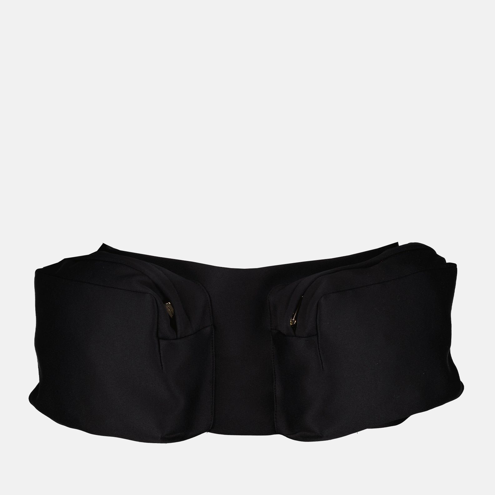 Faldas Ceinture péplum en radzimir Miu Miu Negro Femme