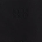 Faldas Ceinture péplum en radzimir Miu Miu Negro Femme