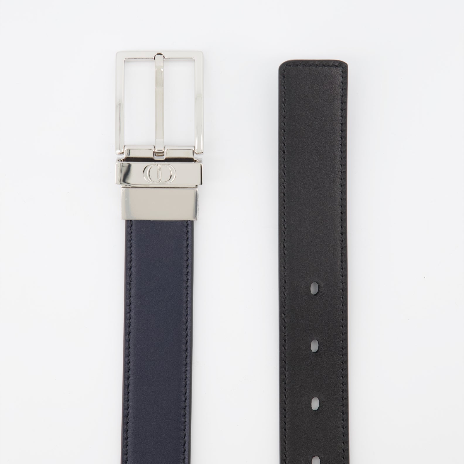 Cinturones Ceinture réversible Dior Negro Homme