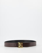 Cinturones Ceinture réversible 4G Givenchy Marrón Homme