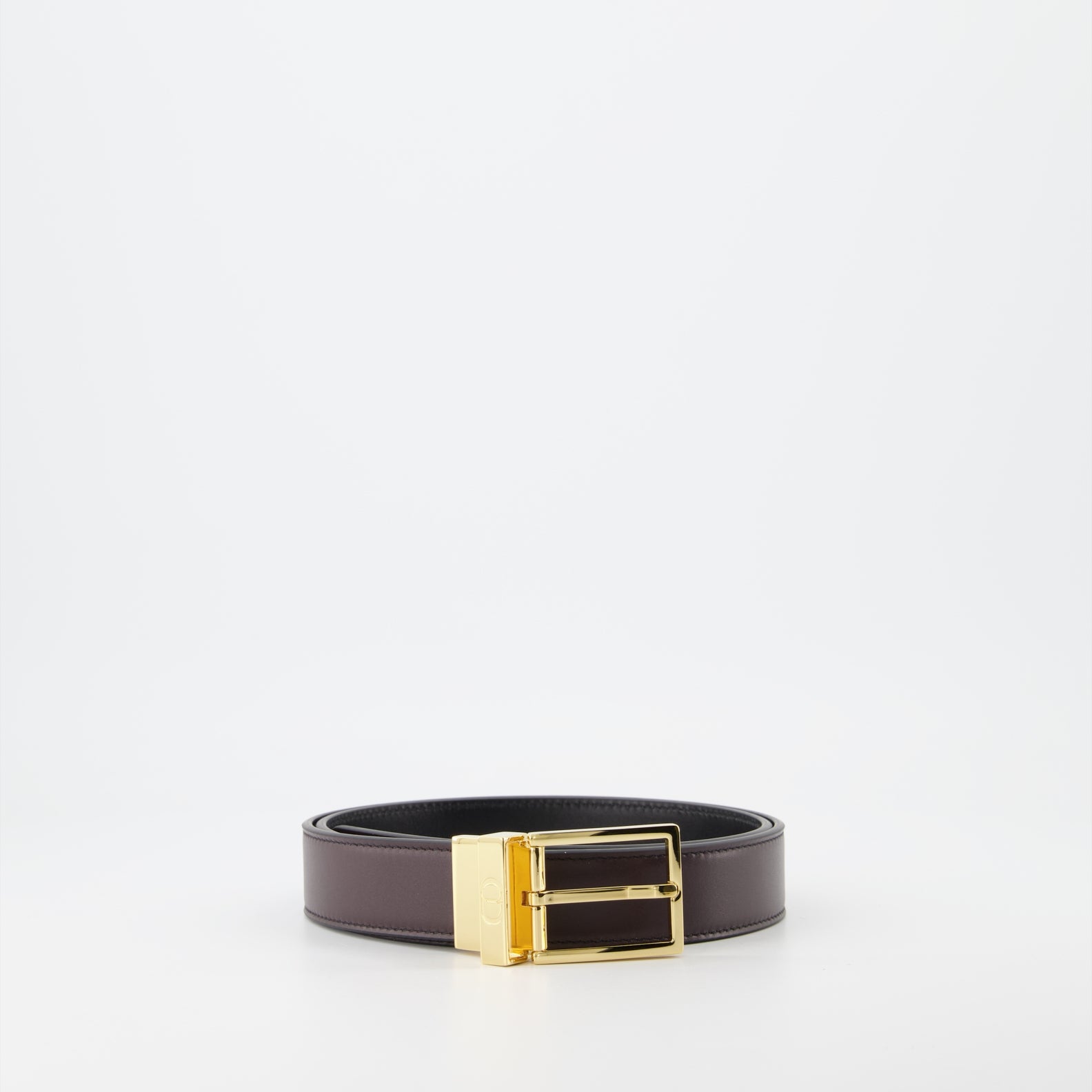 Cinturones Ceinture réversible Dior Marrón Homme