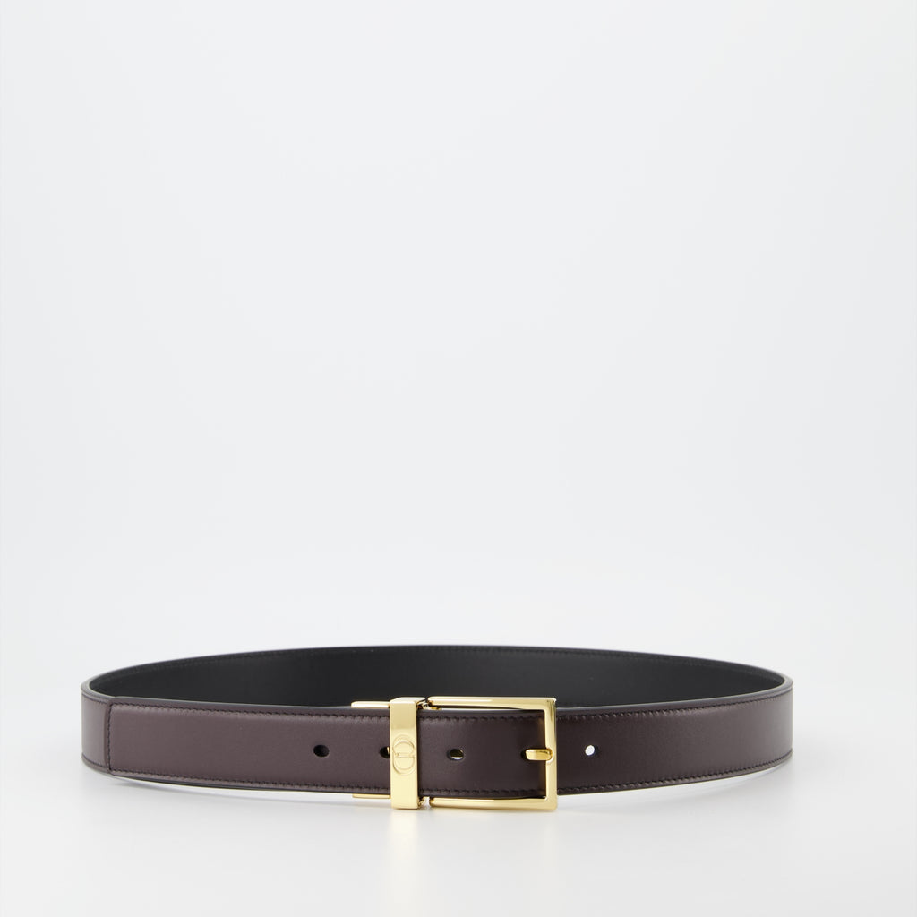 Cinturones Ceinture réversible Dior Marrón Homme