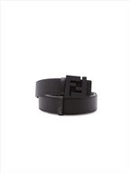 Cinturones Ceinture réversible Fendi Negro Homme