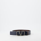 Belts VLogo reversible belt Valentino Garavani Blue Man