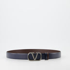 Belts VLogo reversible belt Valentino Garavani Blue Man