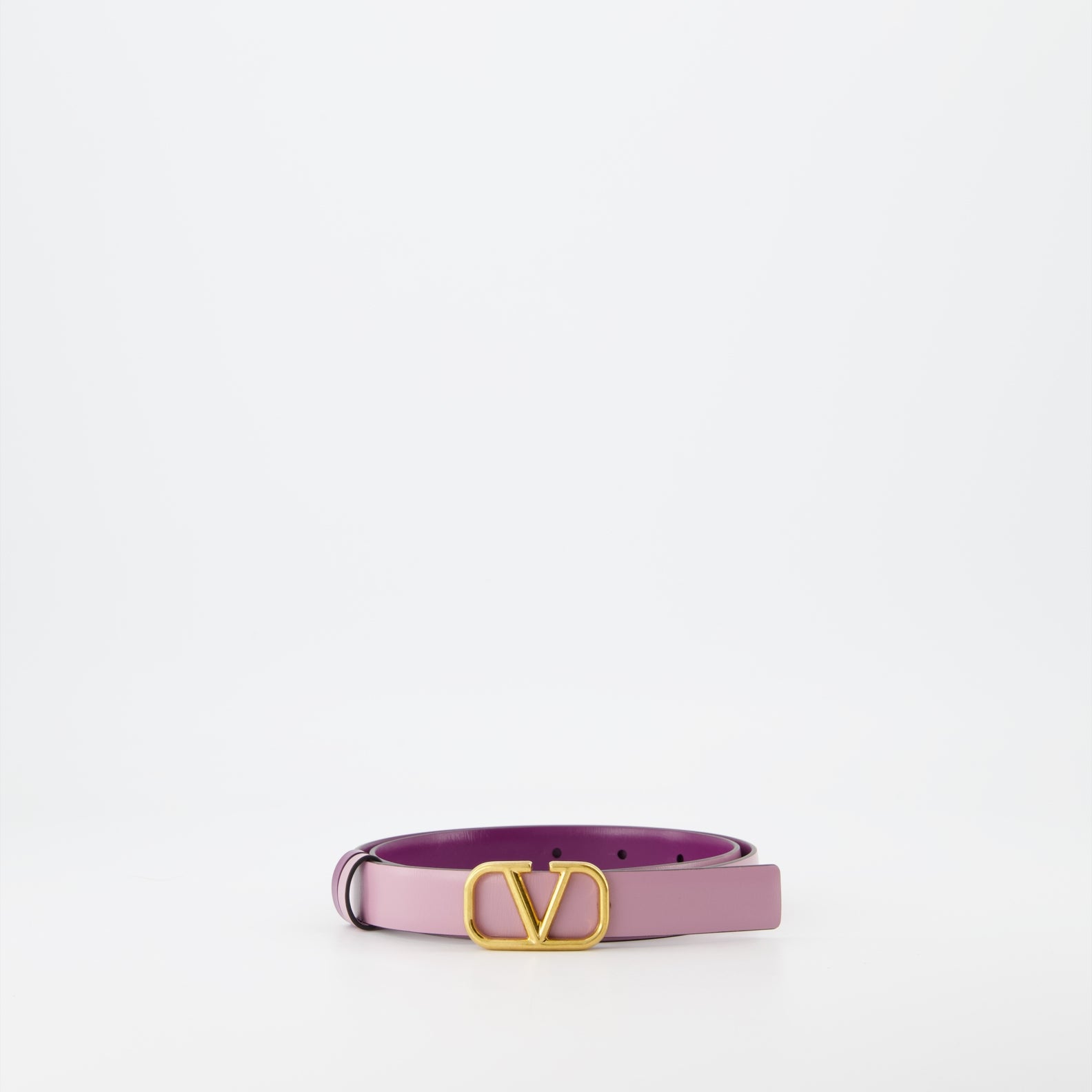 Belts VLogo reversible belt Valentino Garavani Purple Women