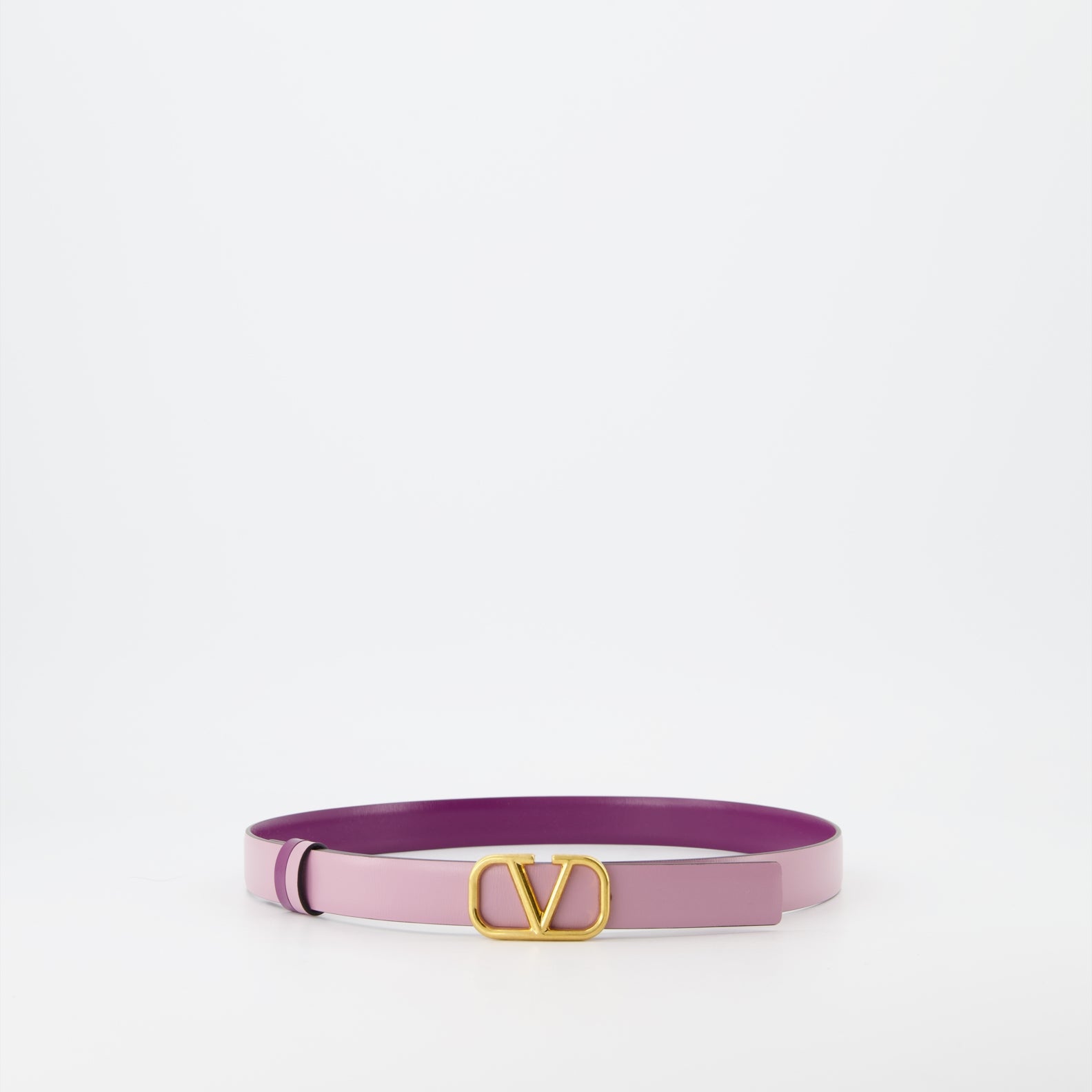 Belts VLogo reversible belt Valentino Garavani Purple Women