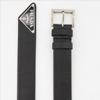 Belts Saffiano Belt Prada Black Women