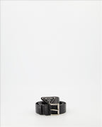 Belts Saffiano Belt Prada Black Women