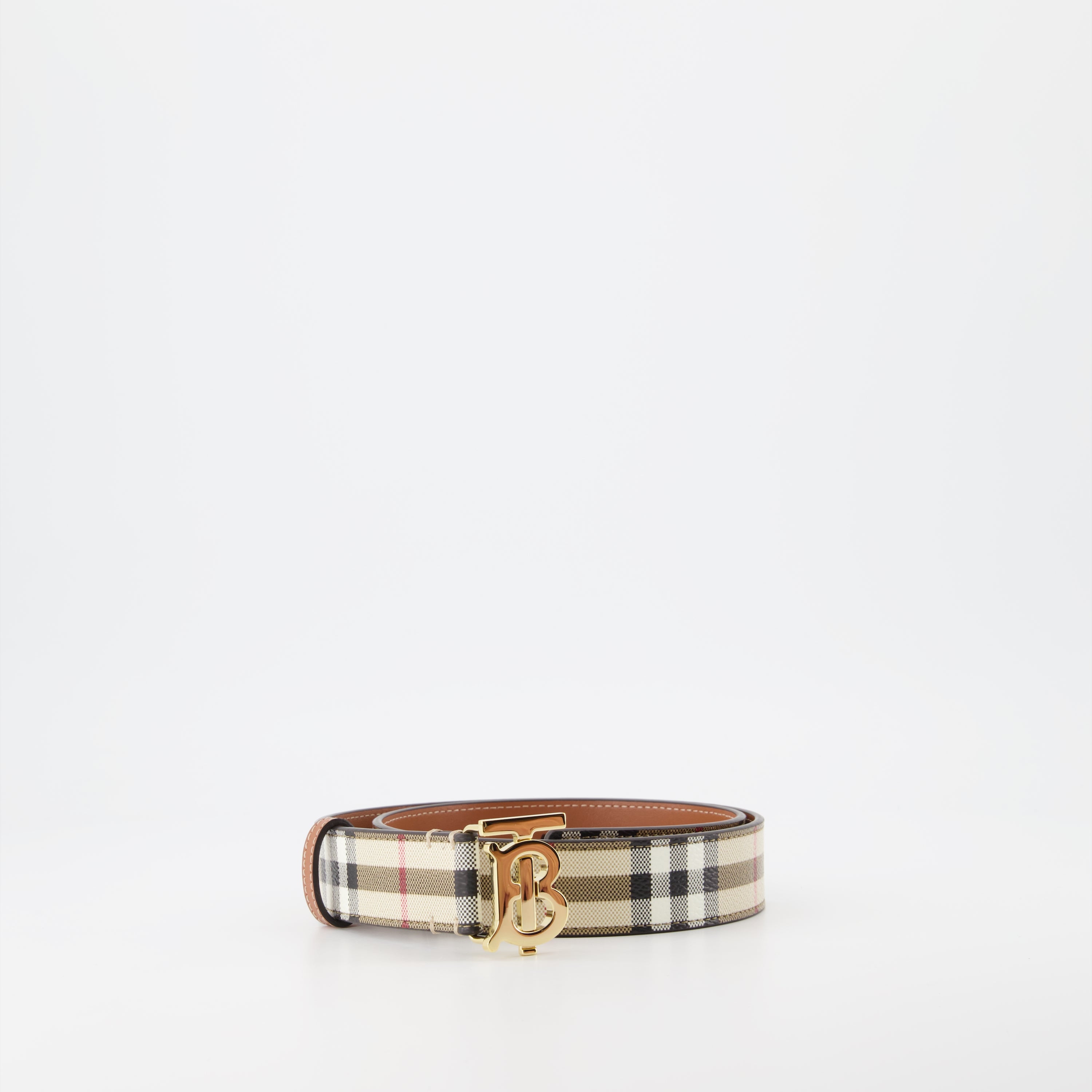 Ceinture TB à carreaux