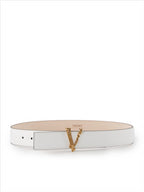 Cintos Ceinture Virtus Versace Branco Femme