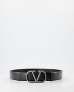 Cintos Ceinture VLogo Valentino Garavani Preto Homme
