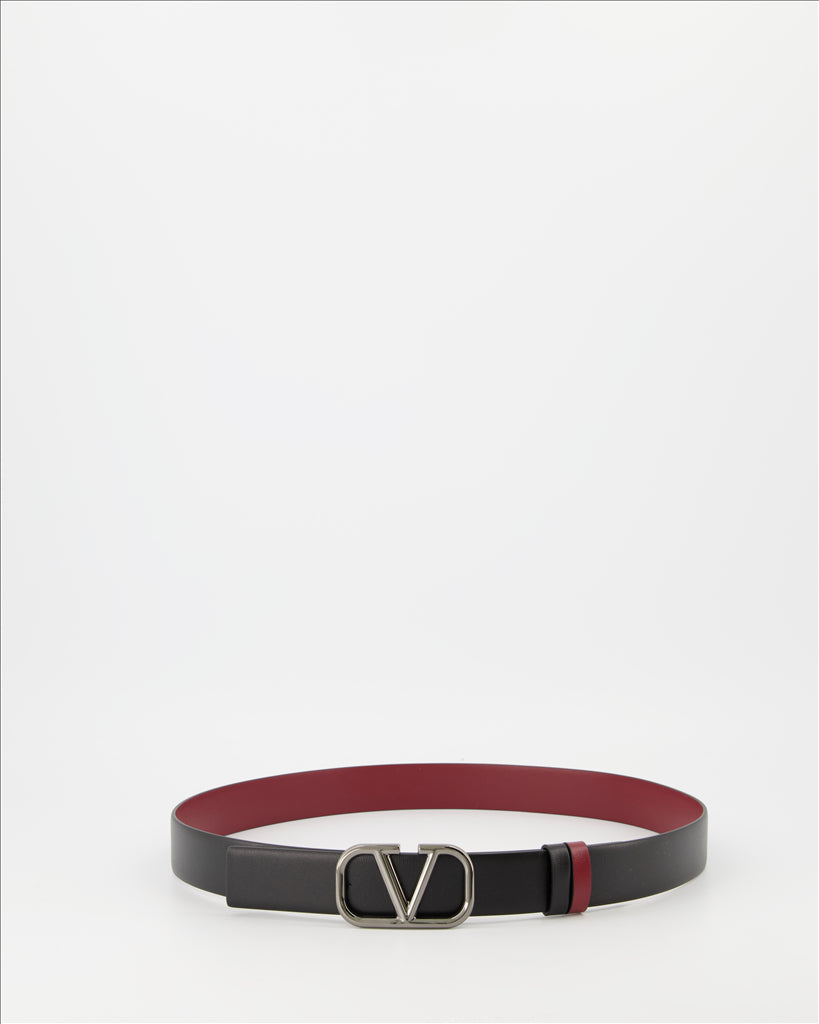 Cinture Ceinture VLogo réversible Valentino Garavani Nero Homme