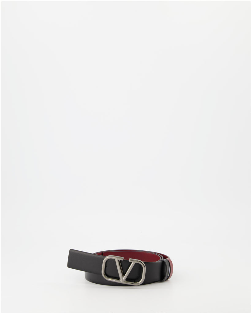 Cinture Ceinture VLogo réversible Valentino Garavani Nero Homme