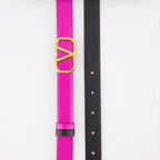 Cinture Ceinture VLogo réversible Valentino Garavani Rosa Femme