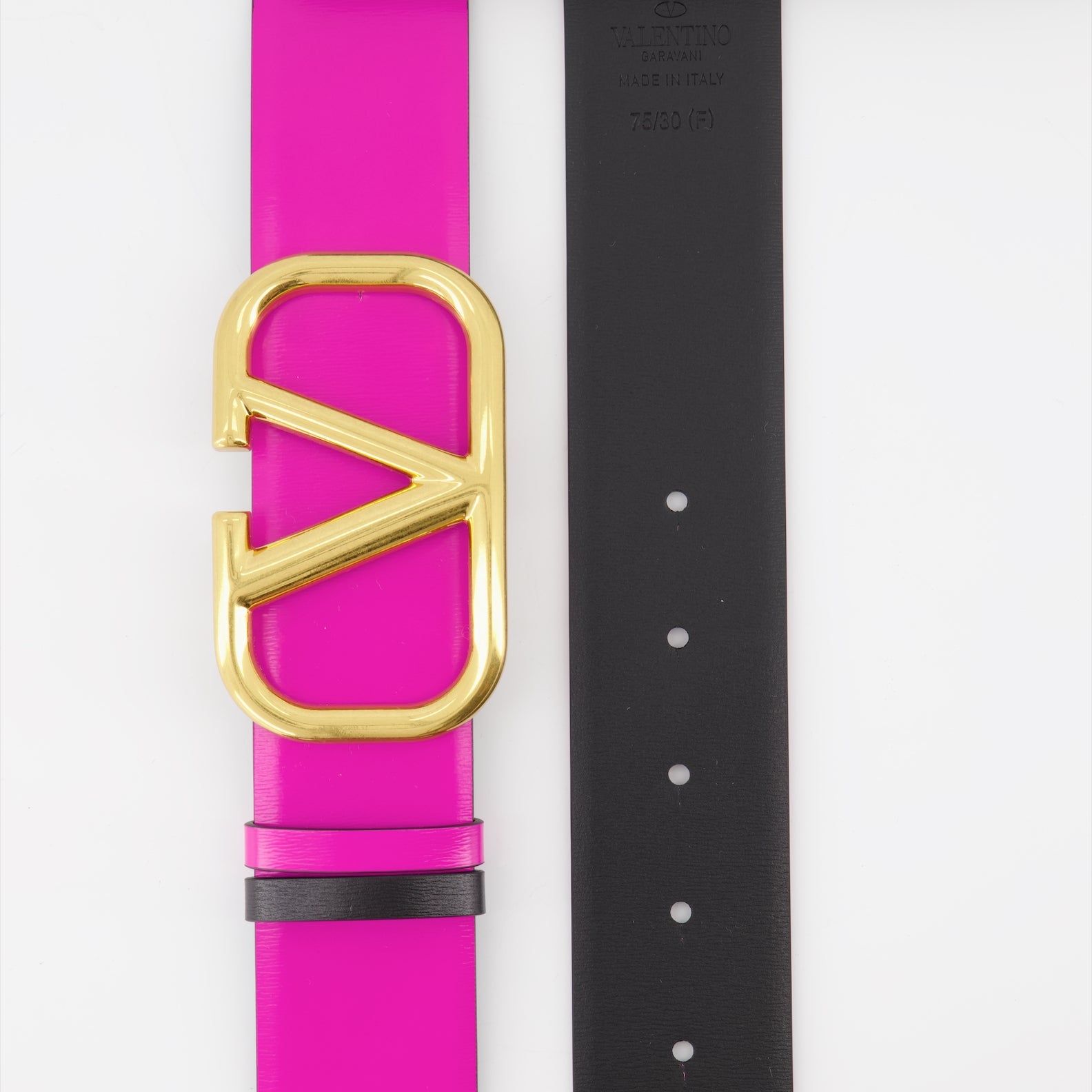 Cinture Ceinture VLogo réversible Valentino Garavani Rosa Femme