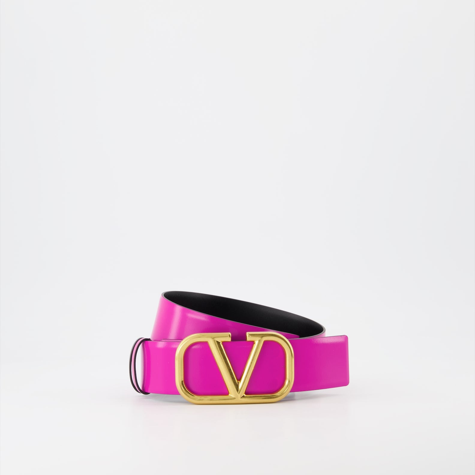 Cinture Ceinture VLogo réversible Valentino Garavani Rosa Femme